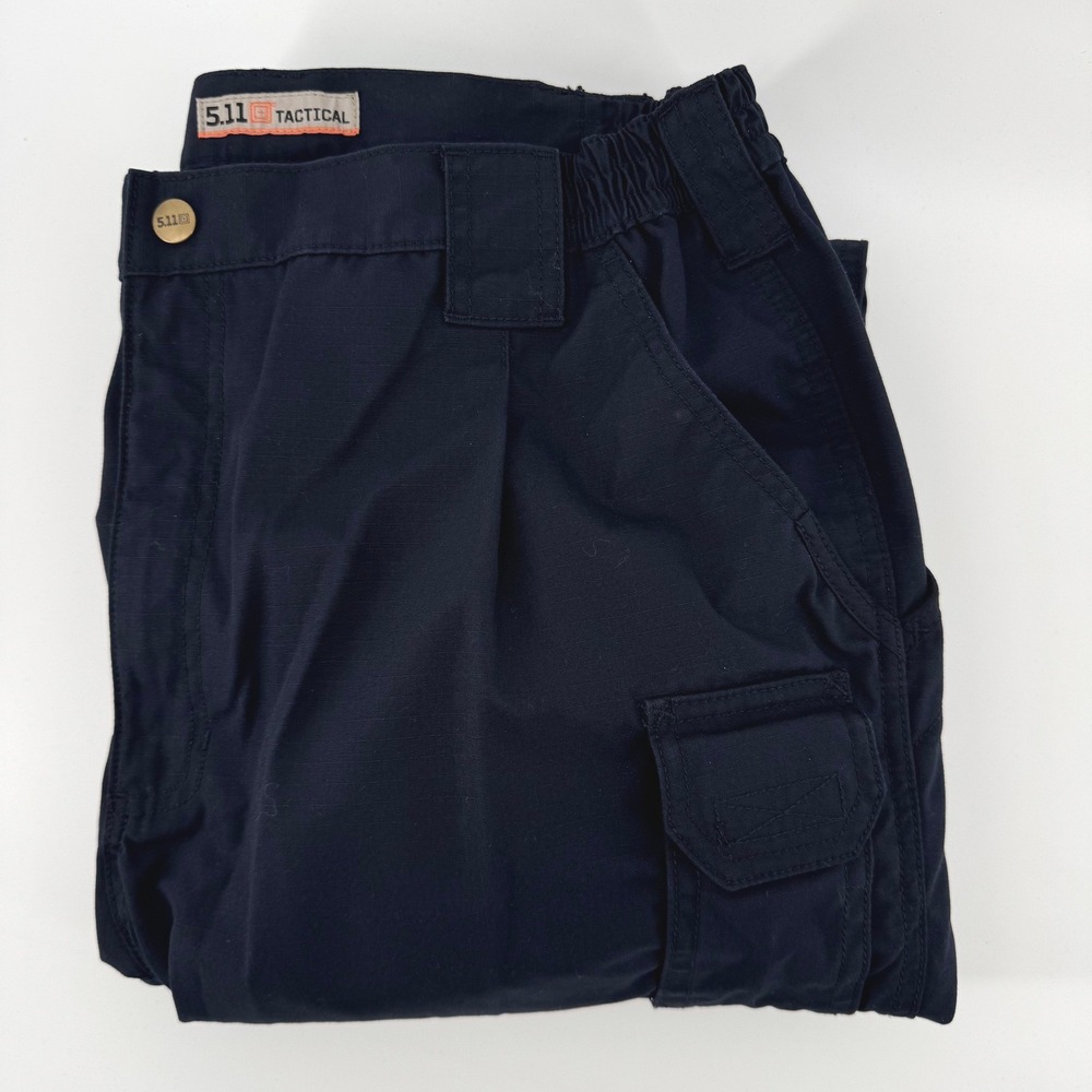 5.11 Tactical Cargo Pants‎ Tactile Pro 38x34 Black Ripstop 74273 Work Utility